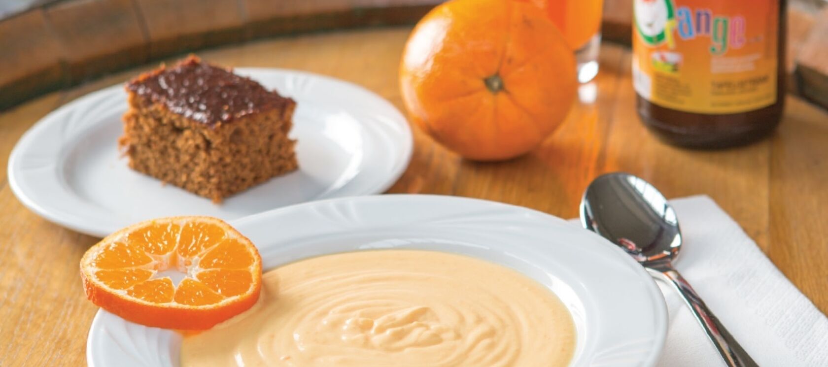 Orangenmost-Crème