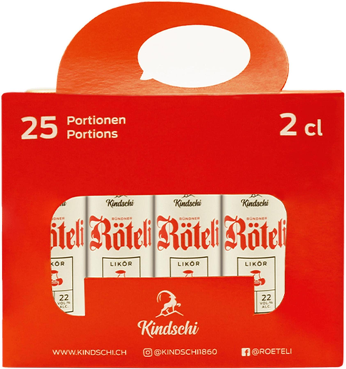 Bündner Röteli Port. 25er 