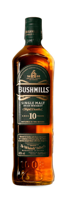 Whisky Bushmills Irish  10 Jahre