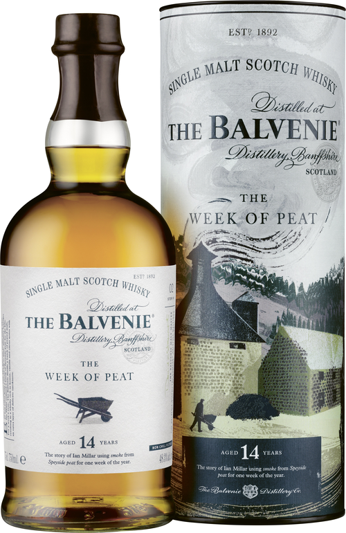 Whisky Balvenie Week of Peat 14y