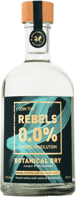 Rebels Botanical Dry  0.0%
alkoholfrei "Gin"