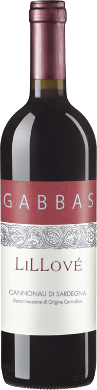 Cannonau di Sardegna DOC
Lillové Giuseppe Gabbas