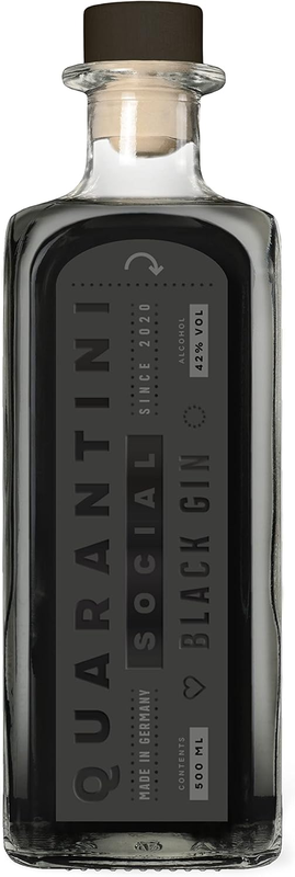 Gin Quarantini Social Black 