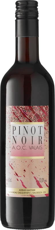 Pinot Noir Valais AOC Désirée
Adrian & Diego Mathier, Salgesch