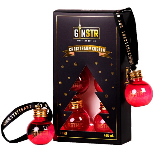Gin Ginstr Christbaumkugeln 5er