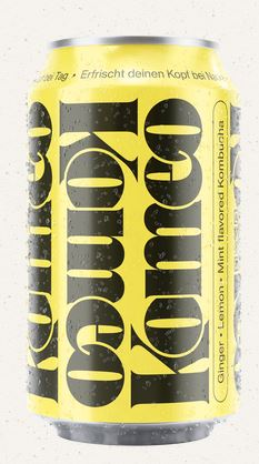 Komeo Kombucha Ginger-Lemon-Mint 6er Dose