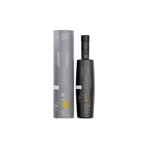 Whisky Octomore 16.1 ppm 101,4
100 % First-Fill-Bourbon-Fässer 