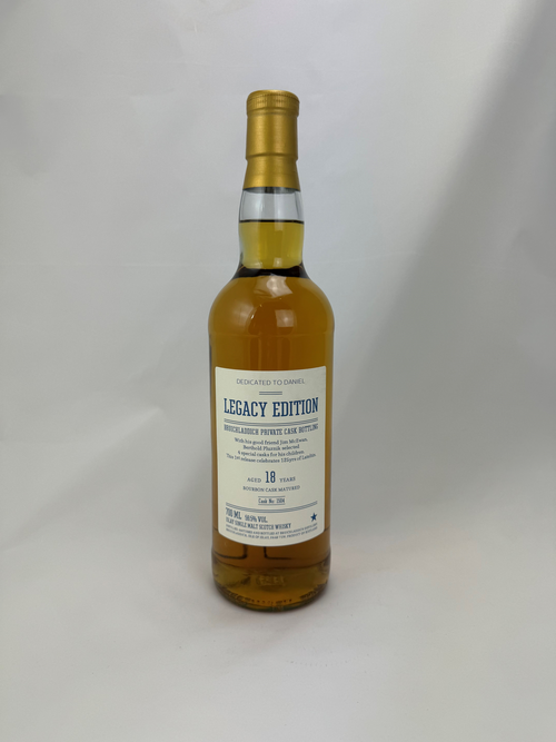 Whisky Bruichladdich 18y Legacy Edition 1st Release First-Fill Bourbon Cask