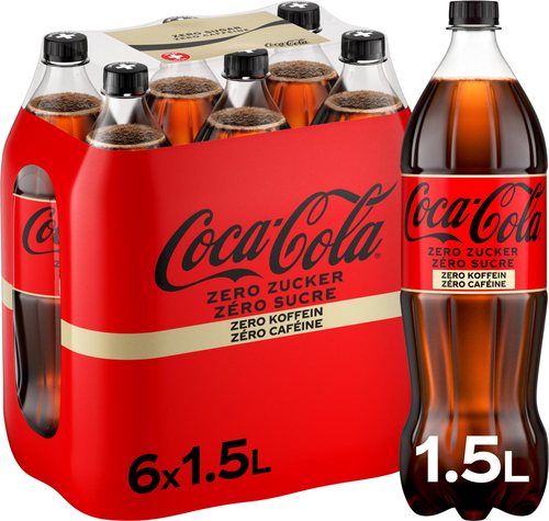 Coca-Cola zero Koffeinfrei EW Schrumpf