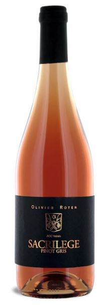 Sacrilège, Pinot Gris AOC Valais Caves du Paradis