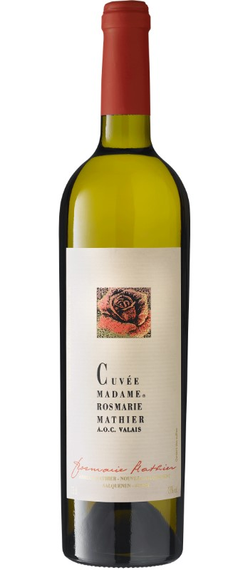 Cuvée Madame Rosmarie weiss AOC Valais 37,5 cl
Adrian & Diego Mathier, Salgesch
