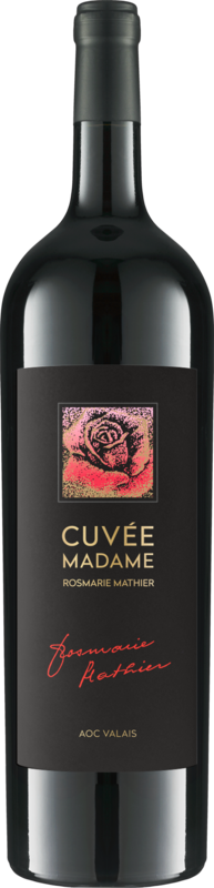 Cuvée Madame Rosmarie rouge AOC Valais Magnum
Adrian & Diego Mathier, Salgesch