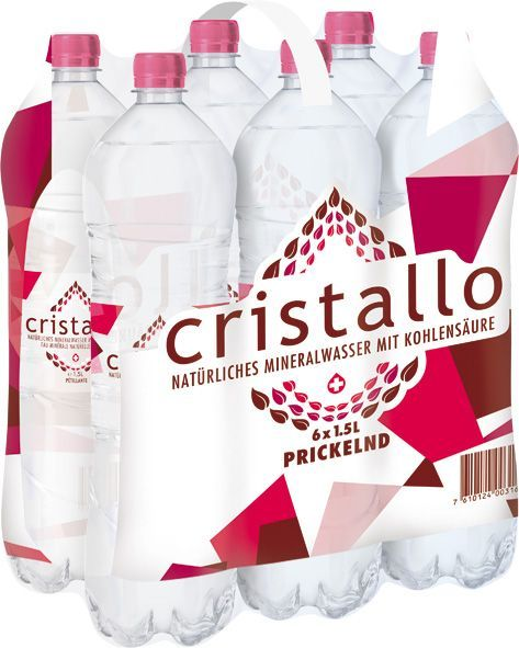 Cristallo rot 6er Schrumpf