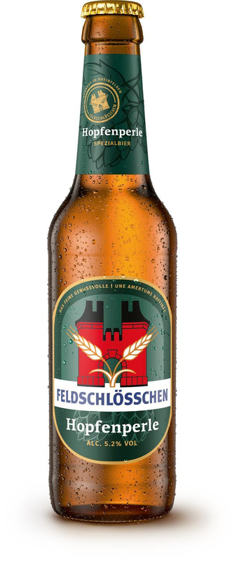 Feldschlösschen Hopfenperle hell  24er Har.