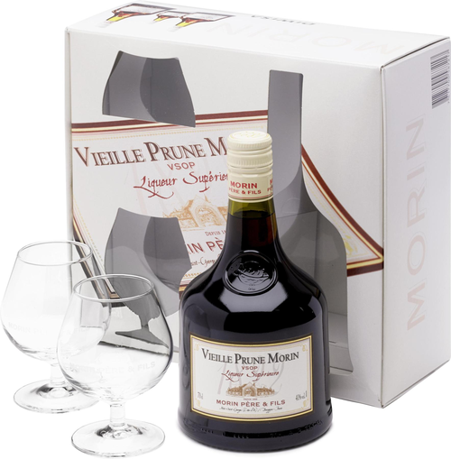 GP La Vieille Prune Morin mit Gläser