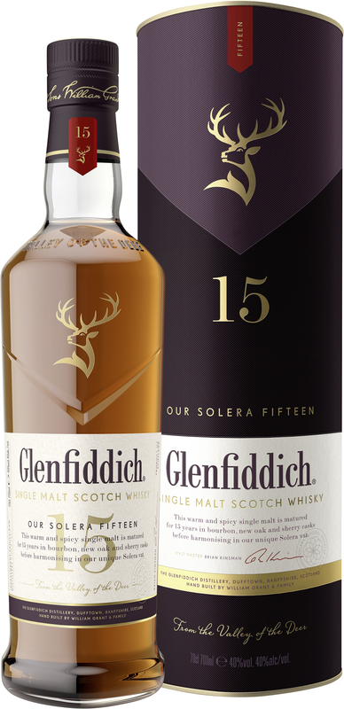 Whisky Glenfiddich Solera 15 J