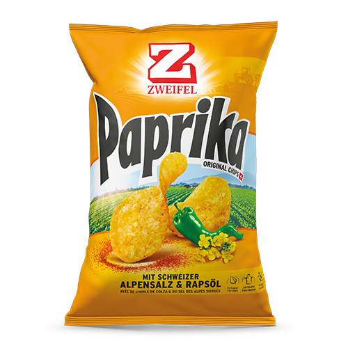 Familie Chips Paprika