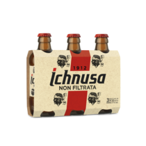 Birra Ichnusa Non Filtrata Sardinien 3er